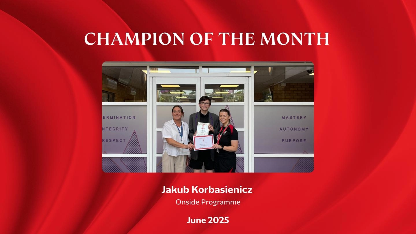 Champion of the Month June 2025