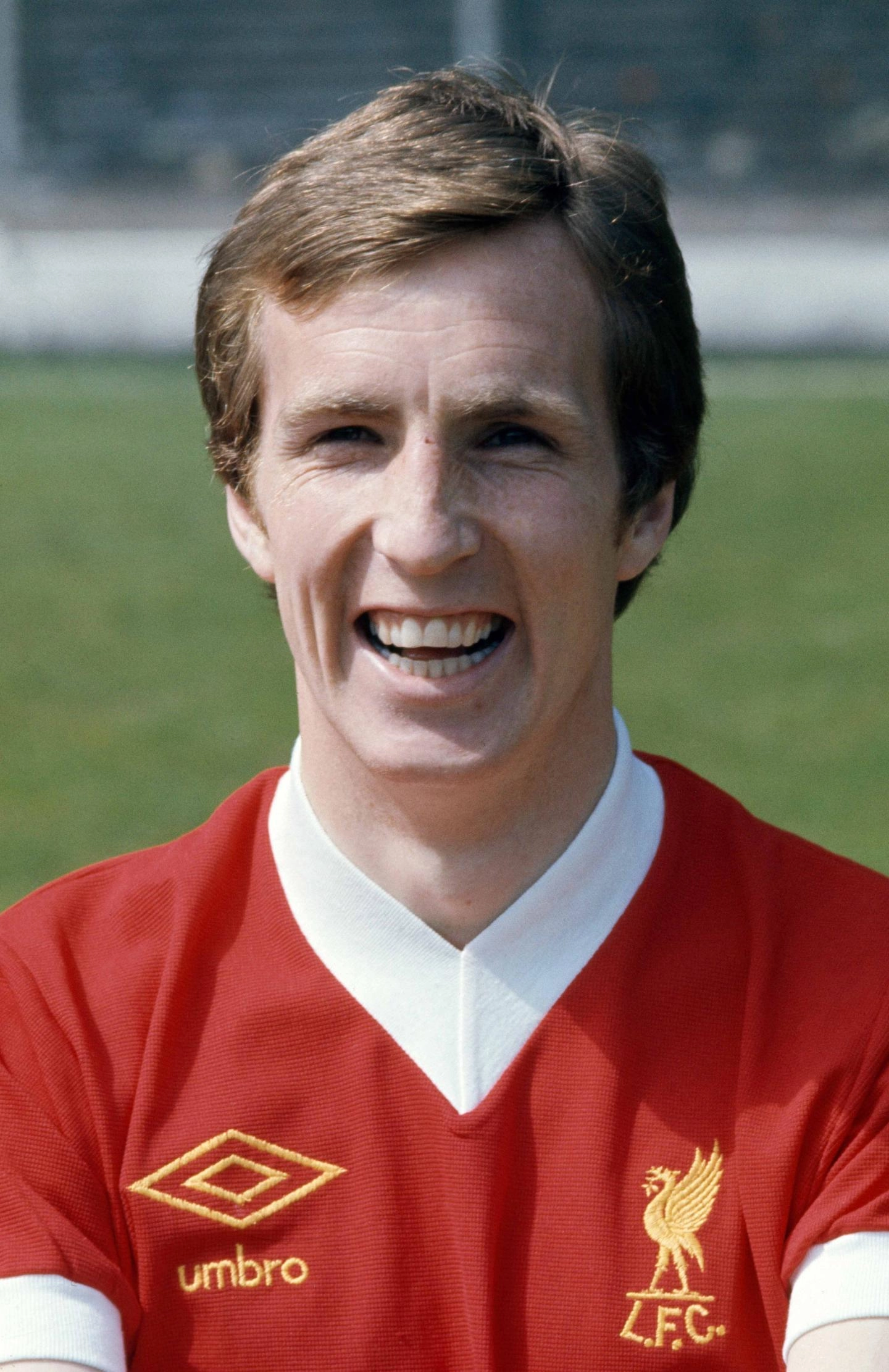 1978: Jones poses ahead of his final campaign as a Liverpool player.