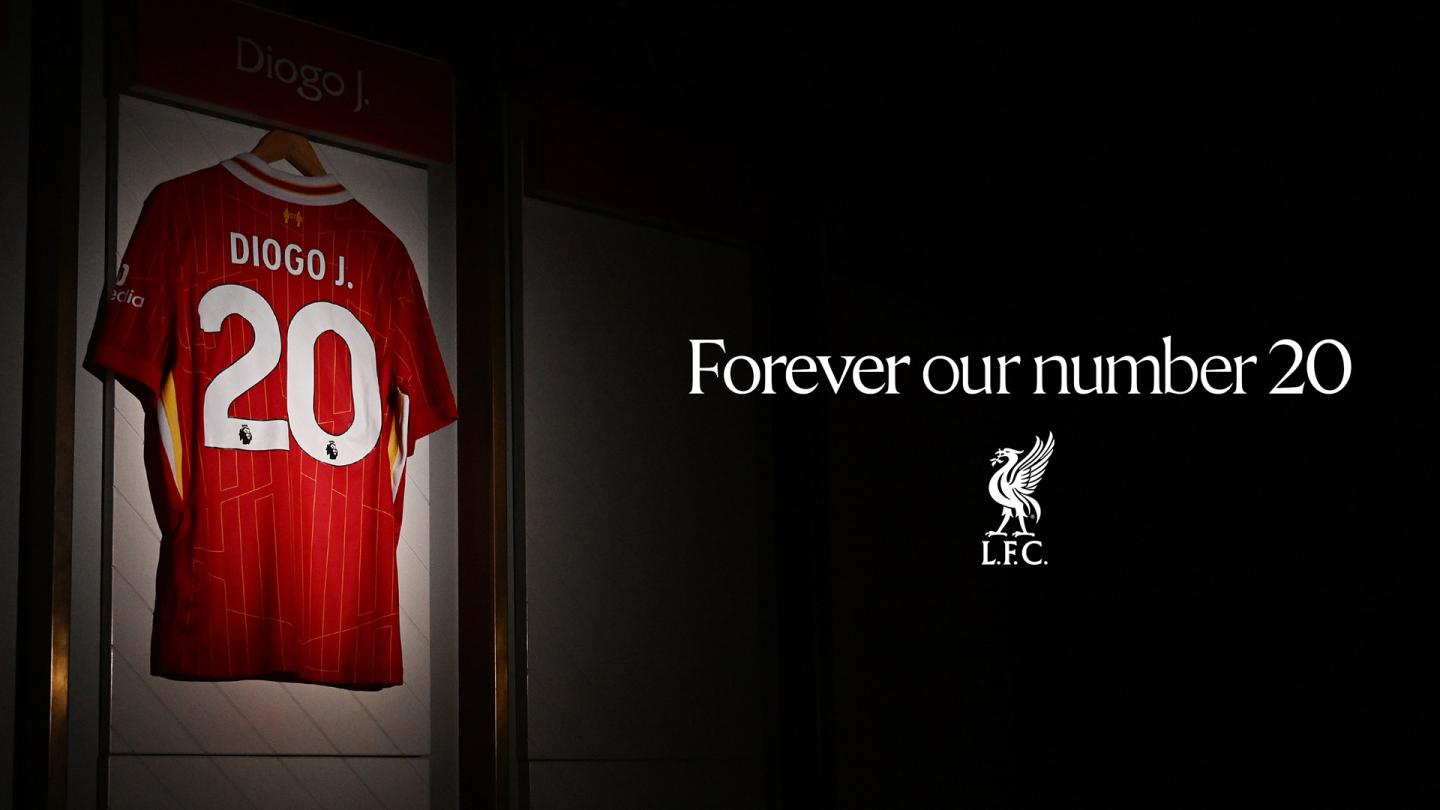 Diogo Jota: Forever our number 20 - Liverpool FC