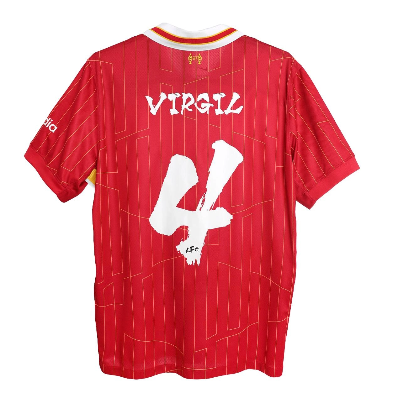 【新春特価】リバプールTシャツ(オーウェン他サイン入り) LFCと講談社が日本のプレシーズンに向けてユニークなシャツを