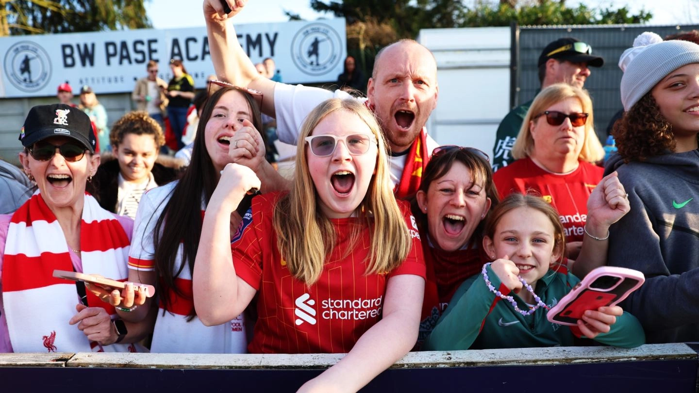 Another season of free fan travel to LFC's WSL fixtures thanks to Expedia Another season of free fan travel to LFC's WSL fixtures thanks to Expedia