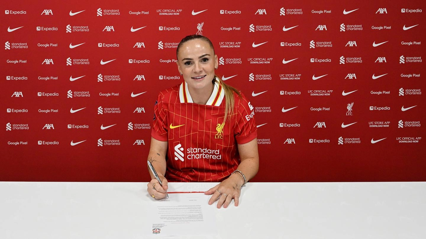 Lily Woodham of Liverpool FC Women