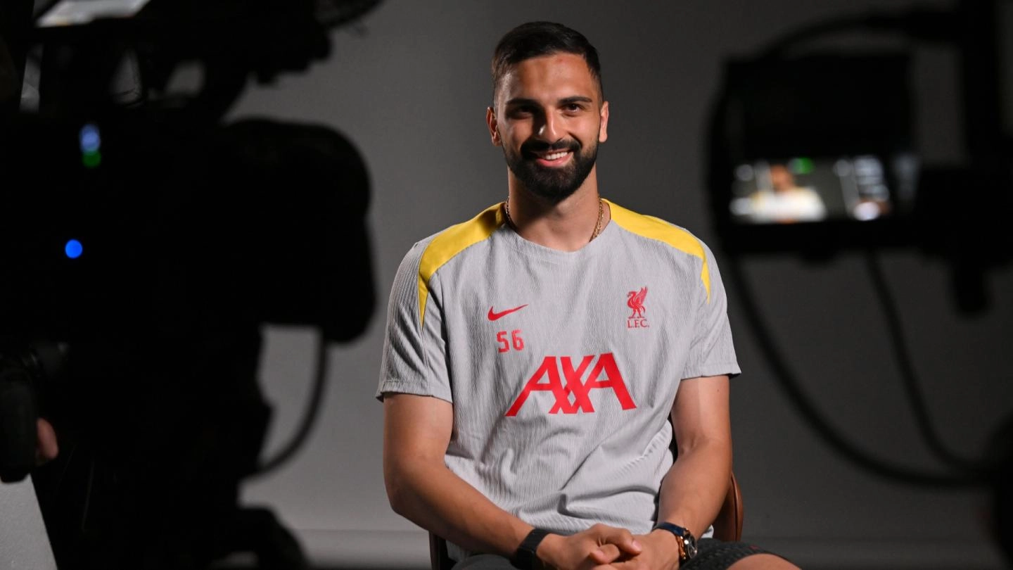Watch Giorgi Mamardashvili's first interview as a Liverpool player Watch Giorgi Mamardashvili's first interview as a Liverpool player
