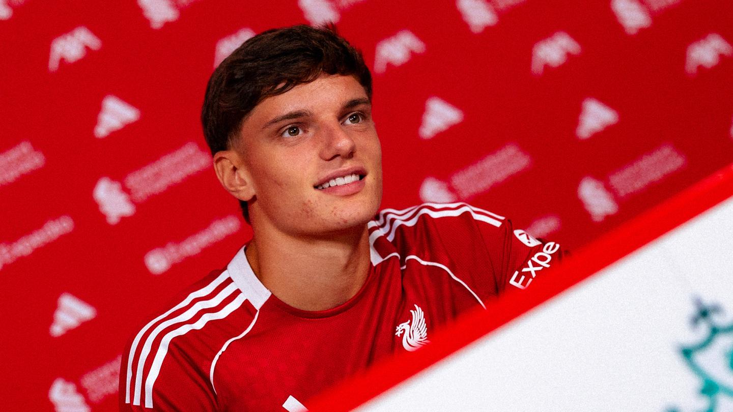 Watch in full: Giovanni Leoni’s first interview as a Liverpool player