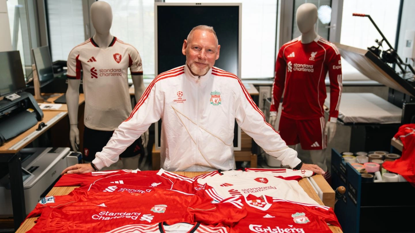 Samples, subtlety and secrets: Meet the lifelong Red designing Liverpool's adidas kits Samples, subtlety and secrets: Meet the lifelong Red designing Liverpool's adidas kits