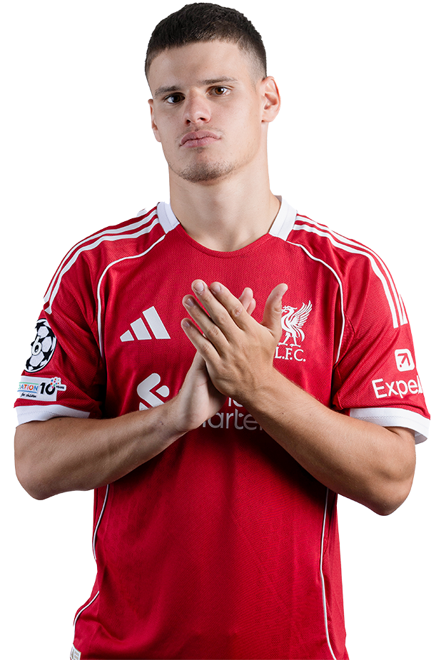 Why Milos Kerkez is wearing the No.6 shirt for Liverpool