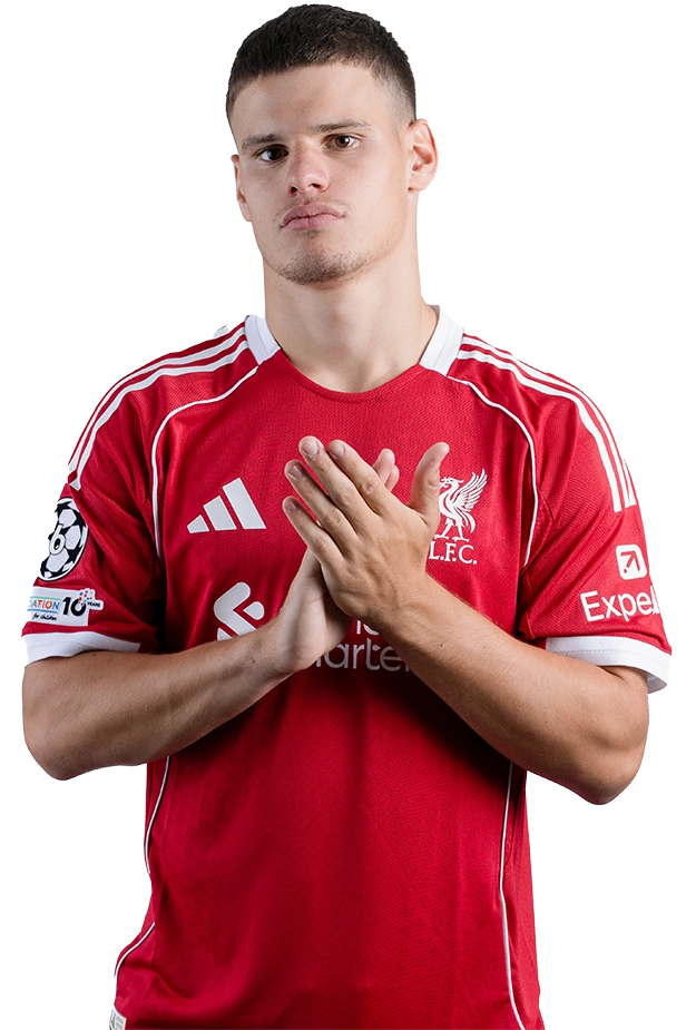 Milos Kerkez, defender - Liverpool FC