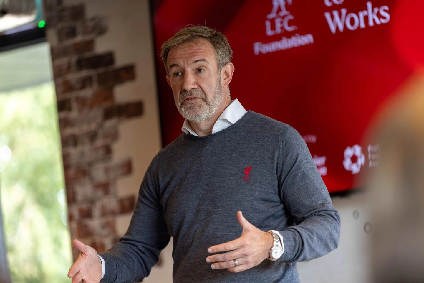 Matt Parish LFCF CEO at launch