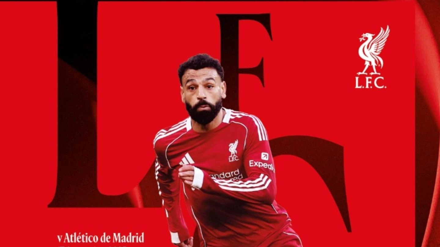 リバプール対アトレティコ・マドリードのマッチデイ・プログラムの