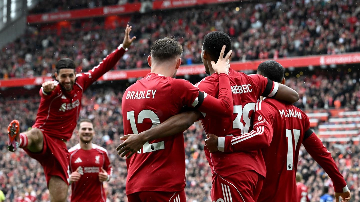 Liverpool 2-1 Everton : regardez les meilleurs moments et 90 minutes Liverpool 2-1 Everton : regardez les meilleurs moments et 90 minutes