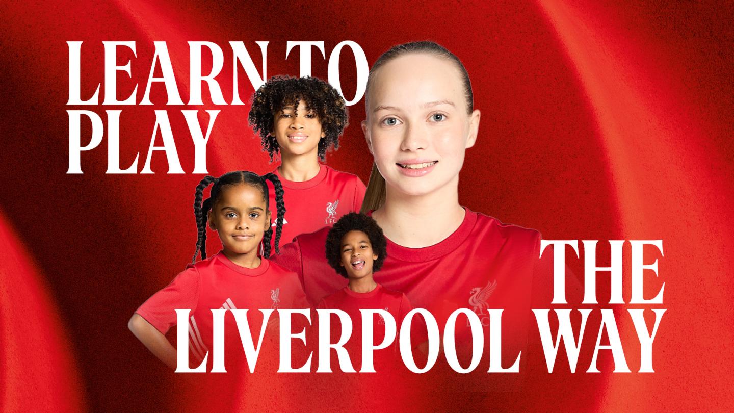 サッカースクール：10月半期「ザ・リバプール・ウェイ」のプレイ方法を