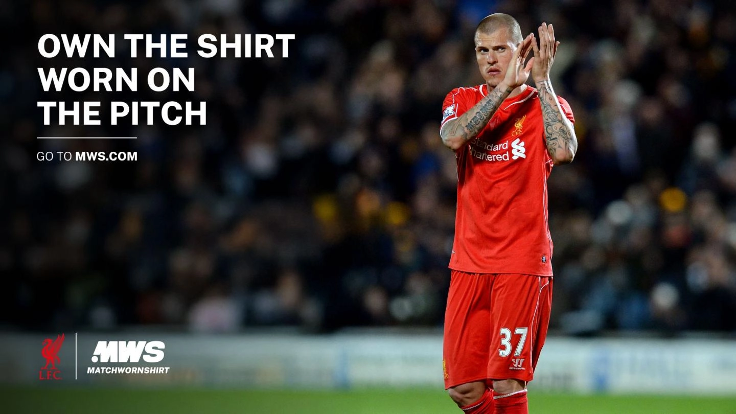 Bid on your very own match worn shirt and support the LFC Foundation