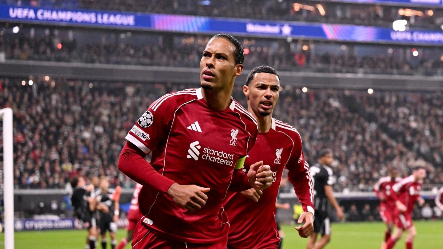 Virgil van Dijk named in Champions League Team of the Week
