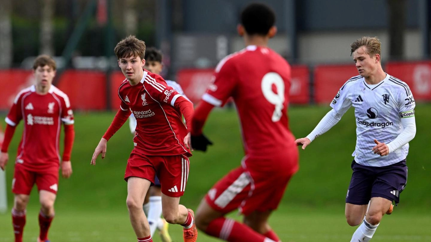 Informe del partido sub-18: el Liverpool es derrotado por el Manchester United en Kirkby