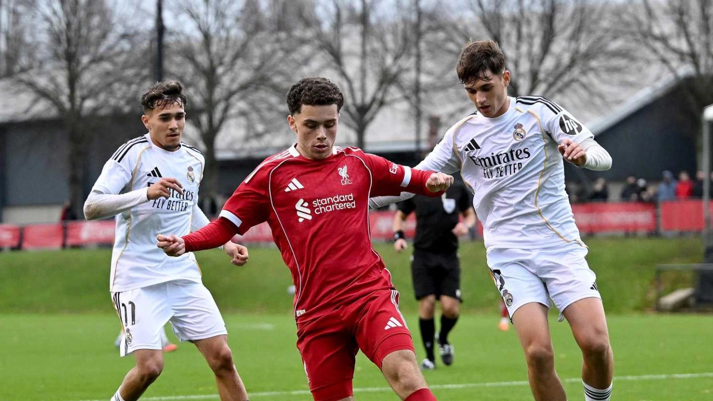 Informe del partido de la Youth League: el Liverpool es derrotado por el Real Madrid en Kirkby
