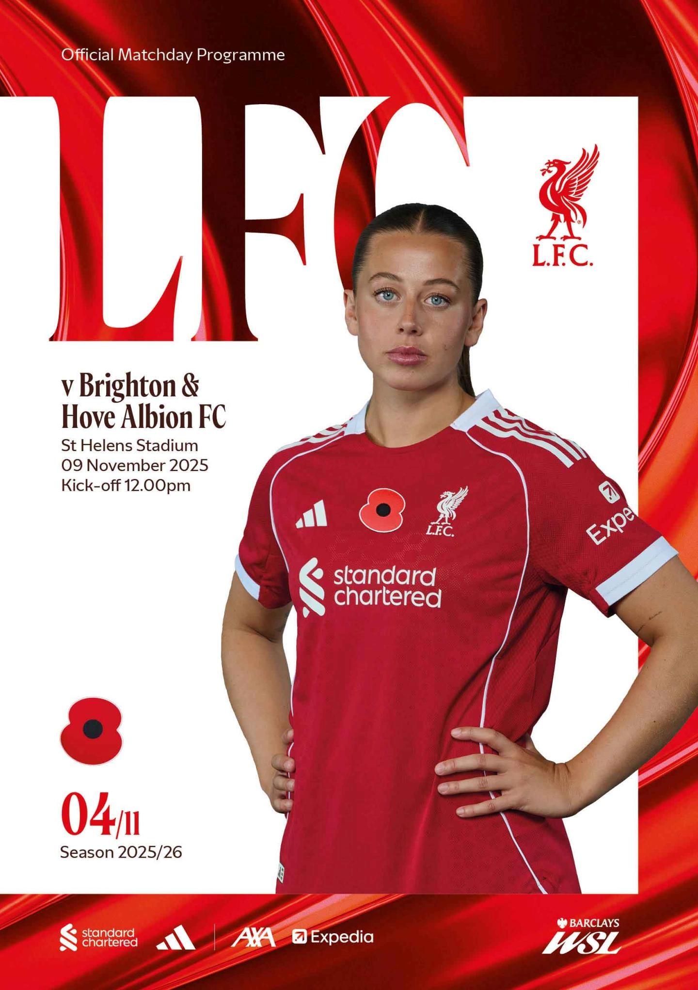 LIVERPOOL FC WOMEN PROGRAMME
