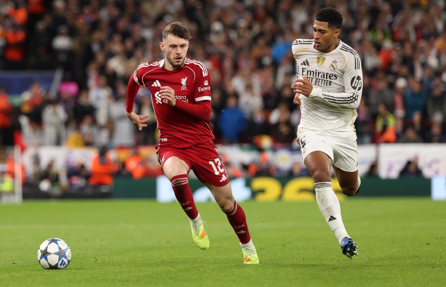 Conor Bradley tampil mengesankan saat lawan Real Madrid