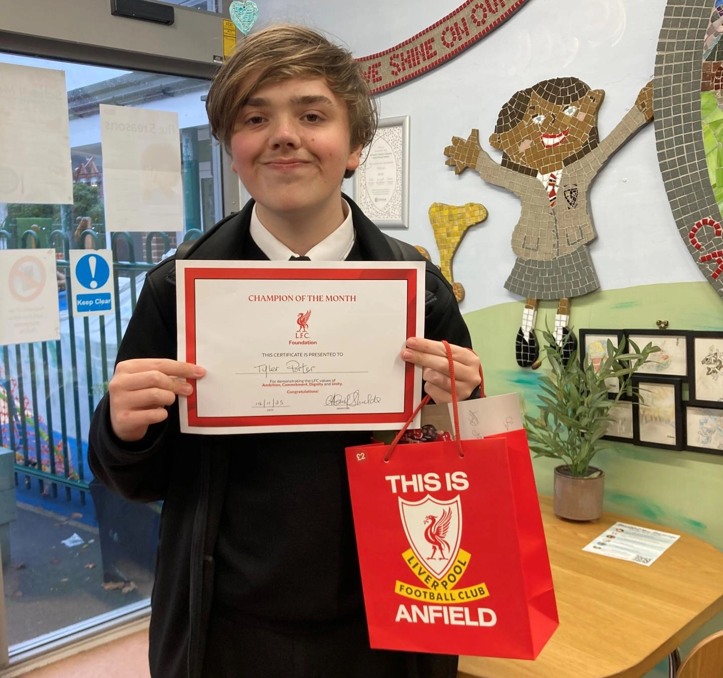 Champion of the Month November 2025