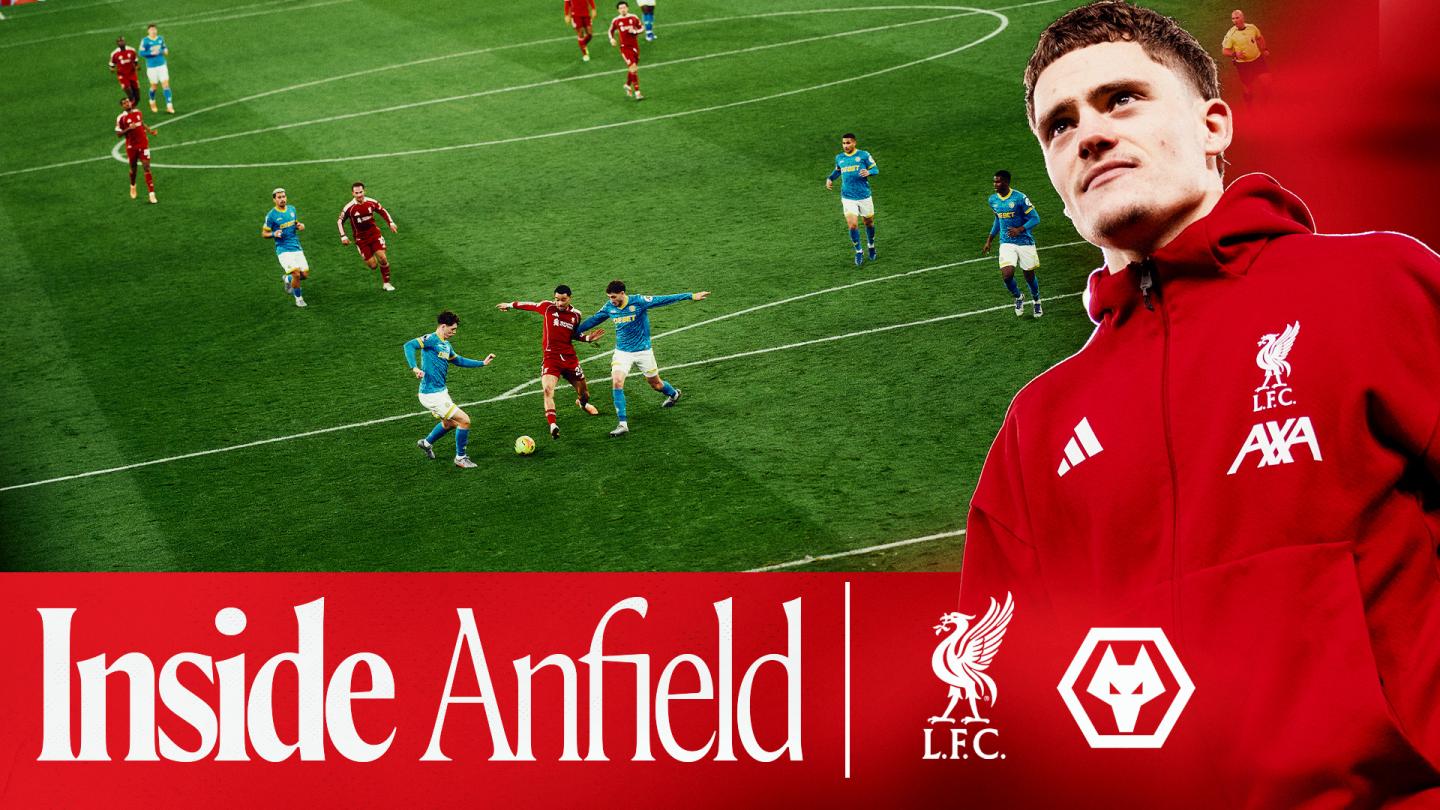 Inside Anfield: Fresh views and unseen moments from Liverpool 2-1 Wolves