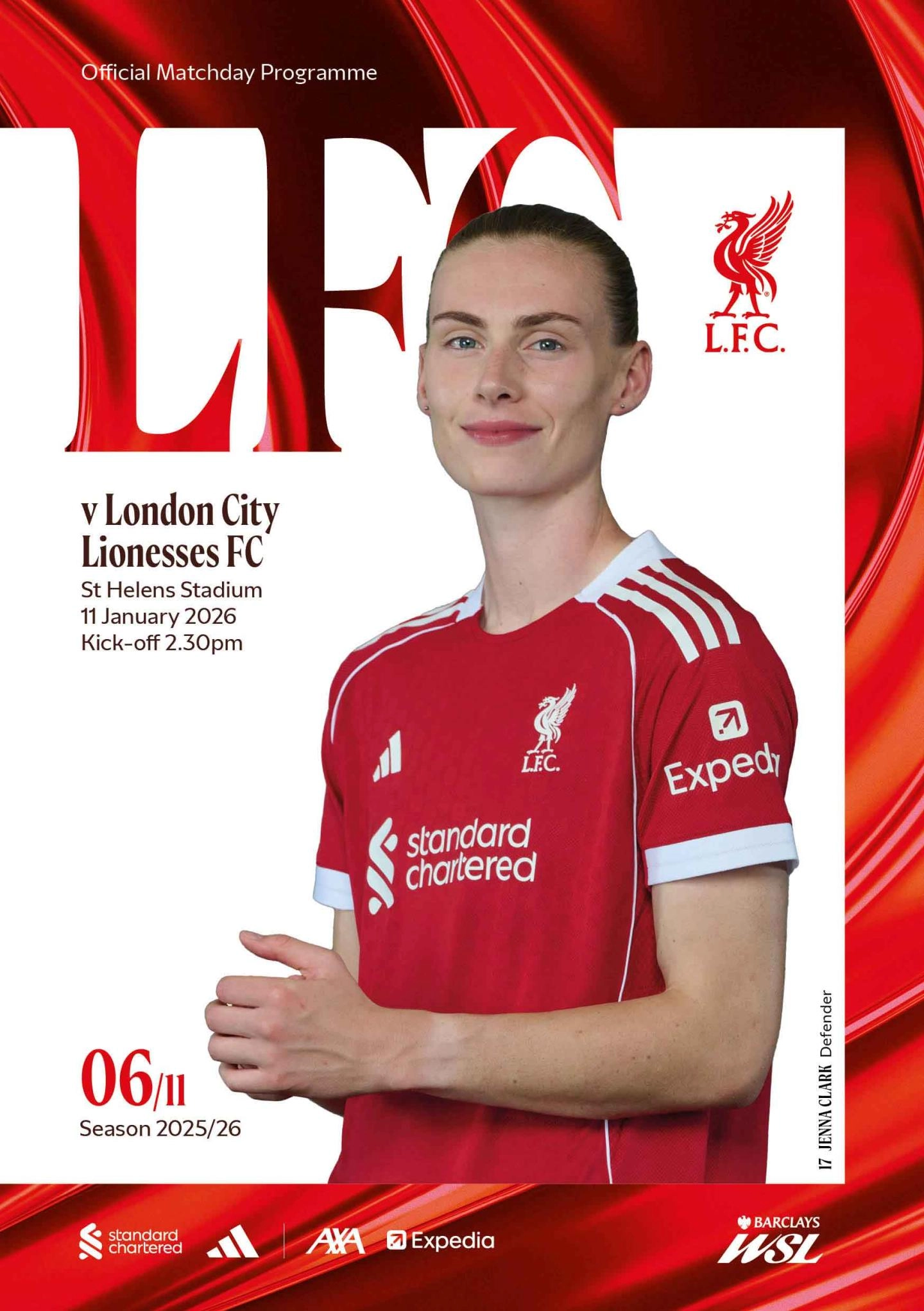 LIVERPOOL FC WOMEN PROGRAMME