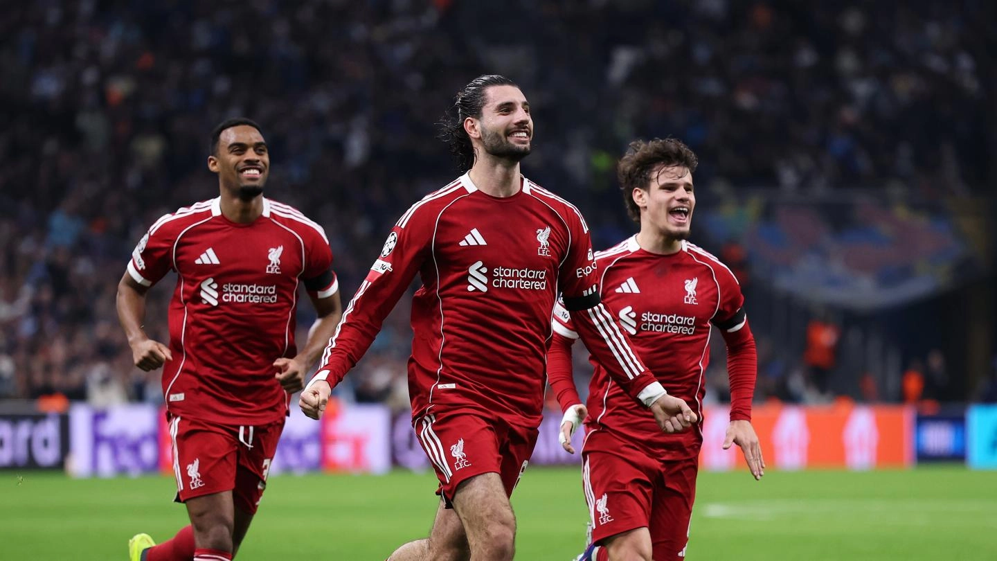 Liverpool score three in Champions League victory at Marseille Liverpool score three in Champions League victory at Marseille