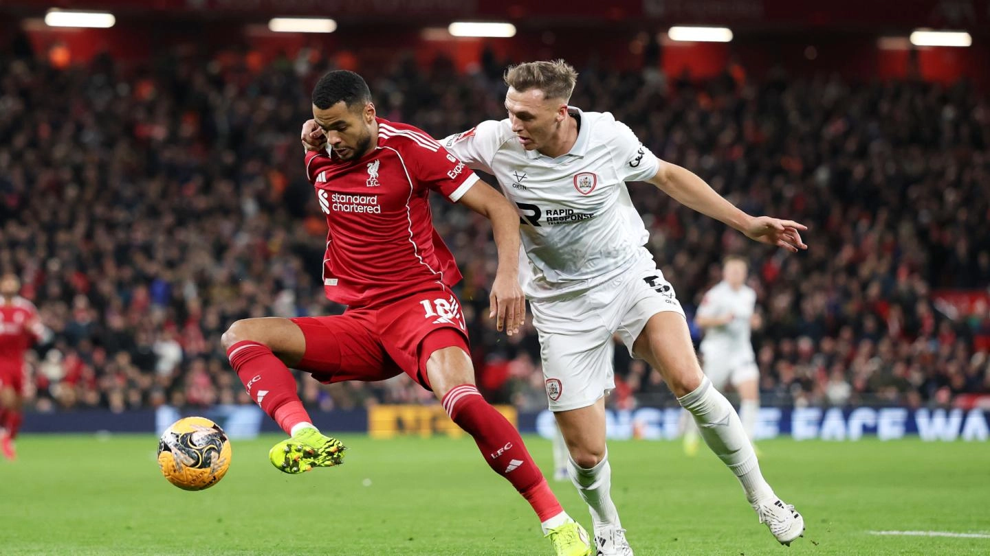 Liverpool 4-1 Barnsley: Analyse the FA Cup tie with Opta data