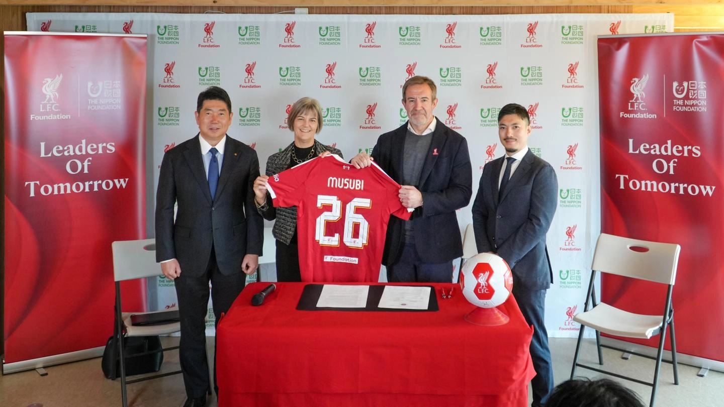 LFCF CEO Matt Parish with British Embassy in Japan