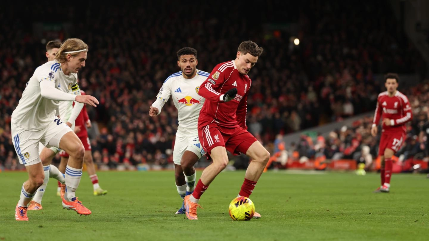 Anfield stalemate between Liverpool and Leeds on New Year's Day