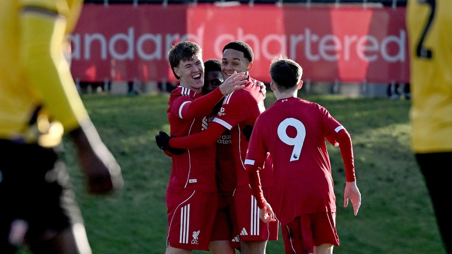 Résumé du match des U18 : Liverpool a battu Stoke City 4-2 avec une incroyable remontée