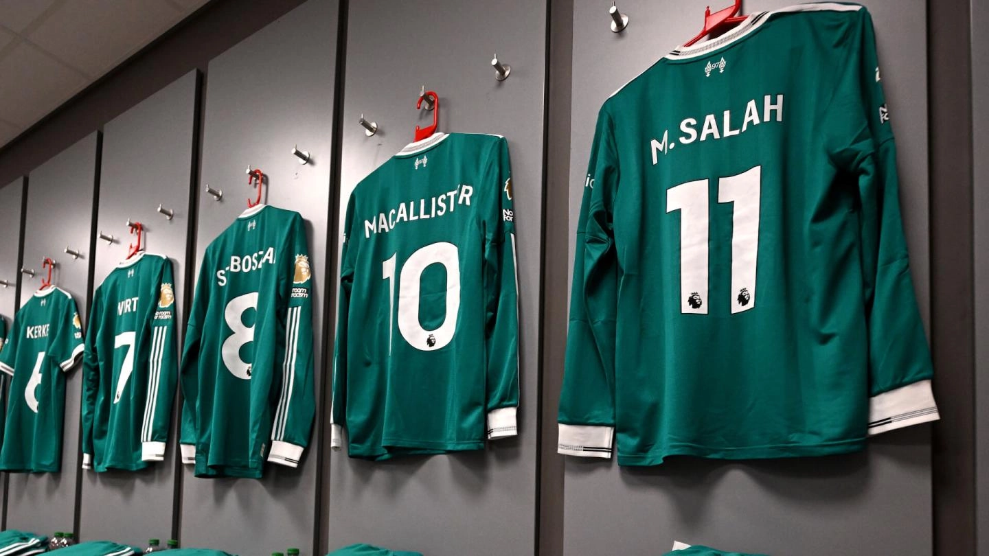 Liverpool's kit versus Sunderland confirmed