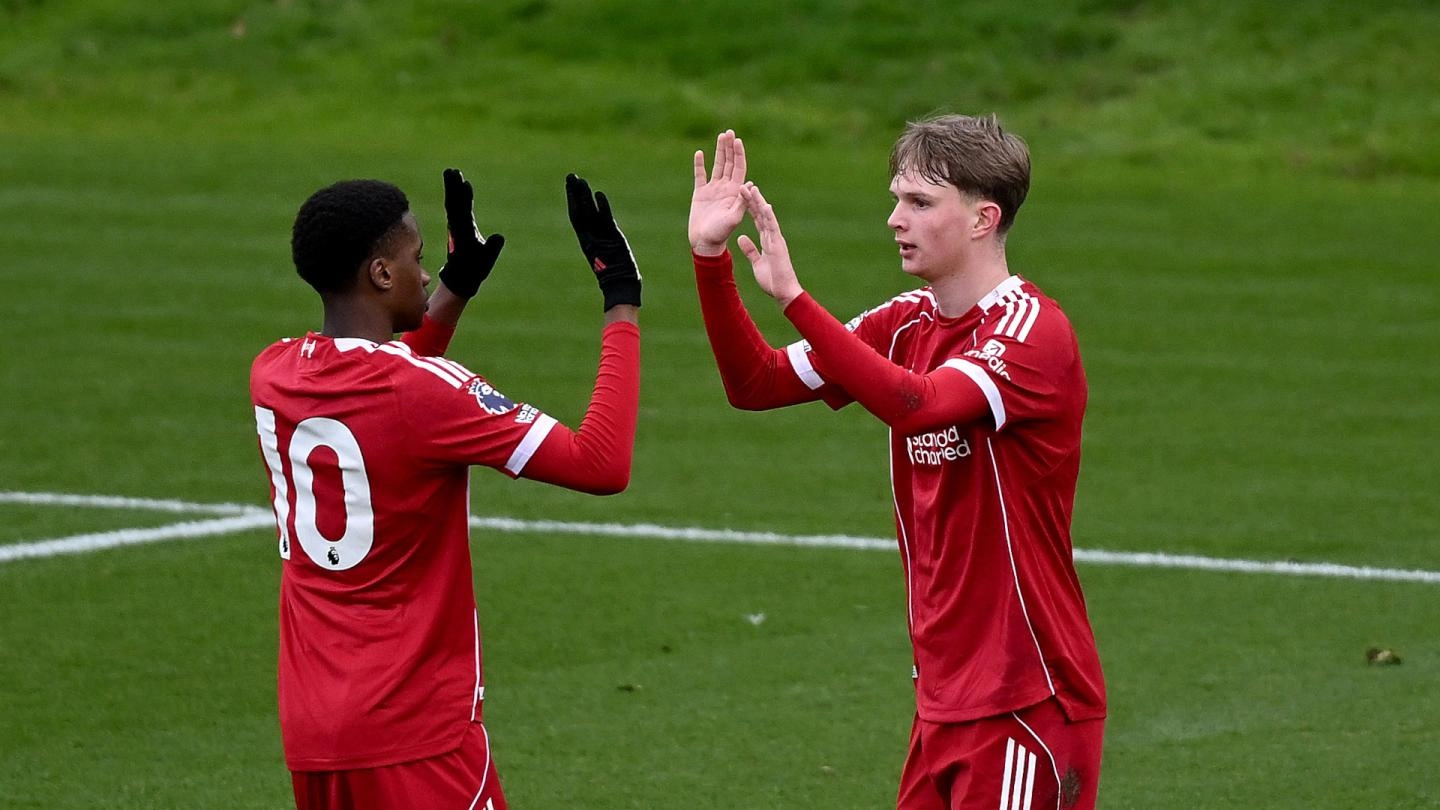 Live on Sunday: Watch U21s football - Liverpool v Tottenham