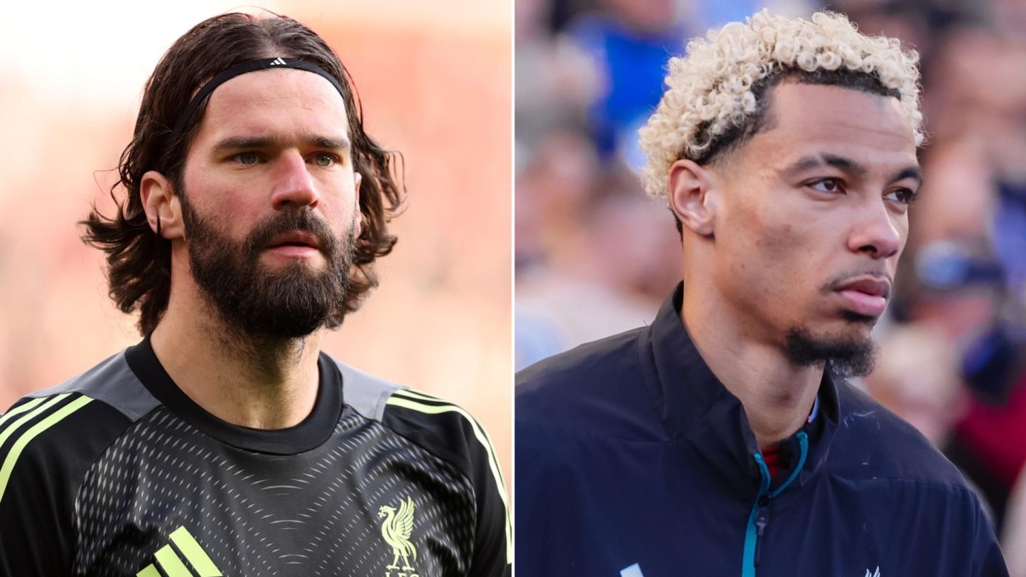 Alisson Becker and Hugo Ekitike injury update