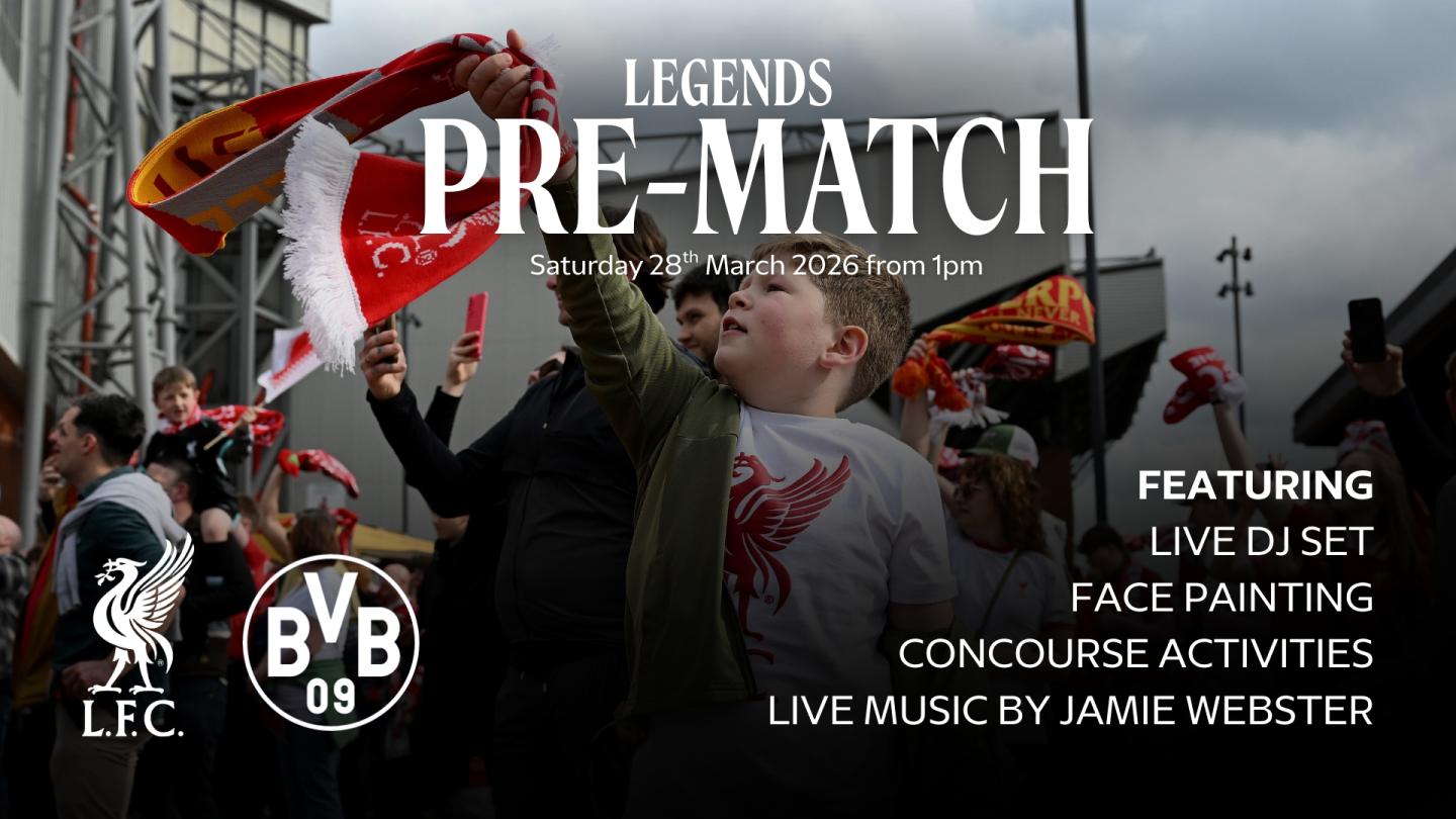 Jamie Webster to headline LFC Legends pre-match entertainment ...