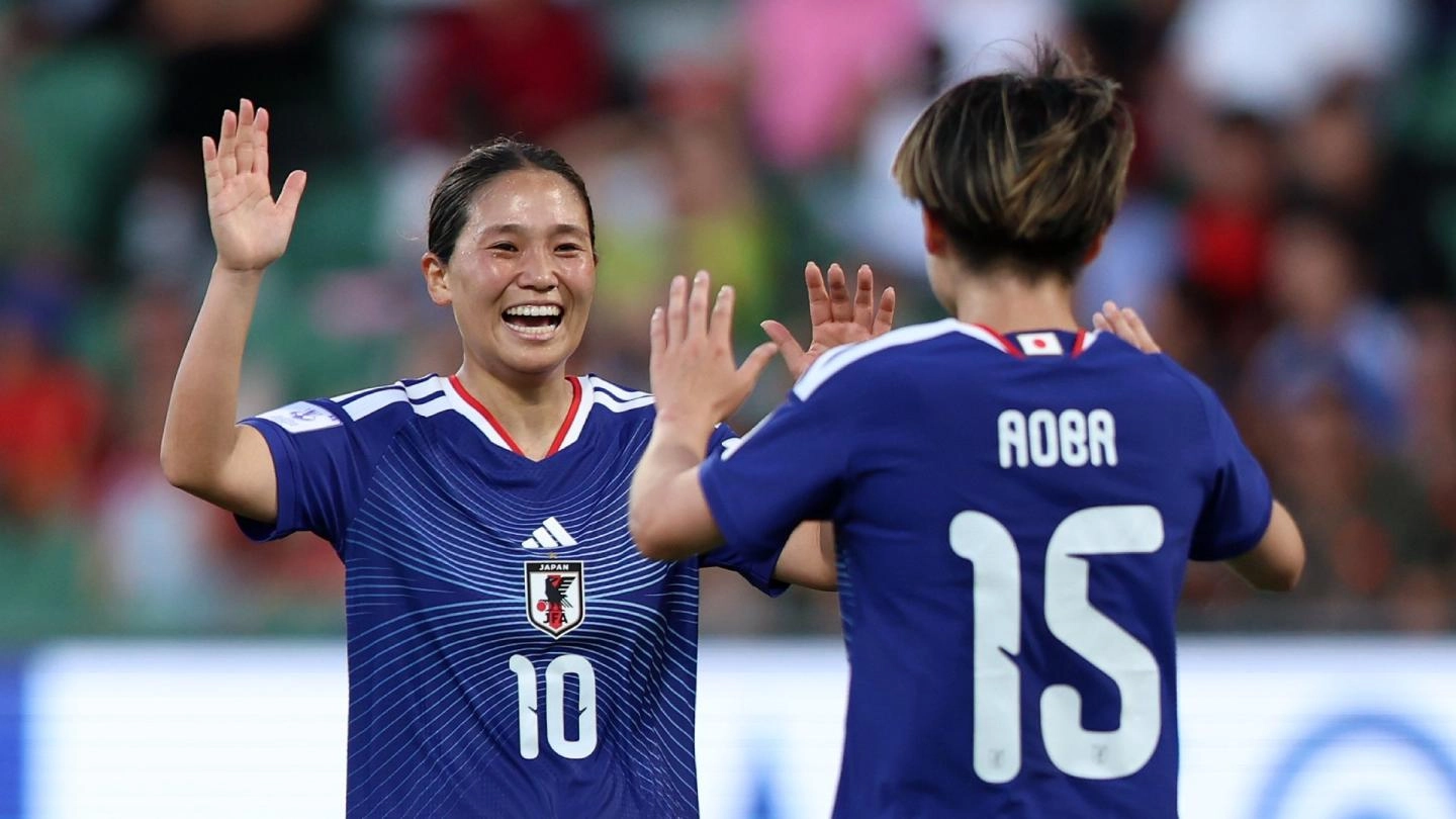 Women's Asian Cup: Nagano and Shimizu help Japan finish group stage in style