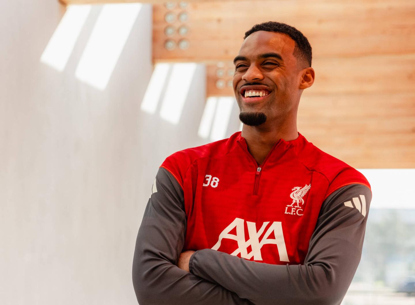 In photos: Ryan Gravenberch commits future to LFC with new