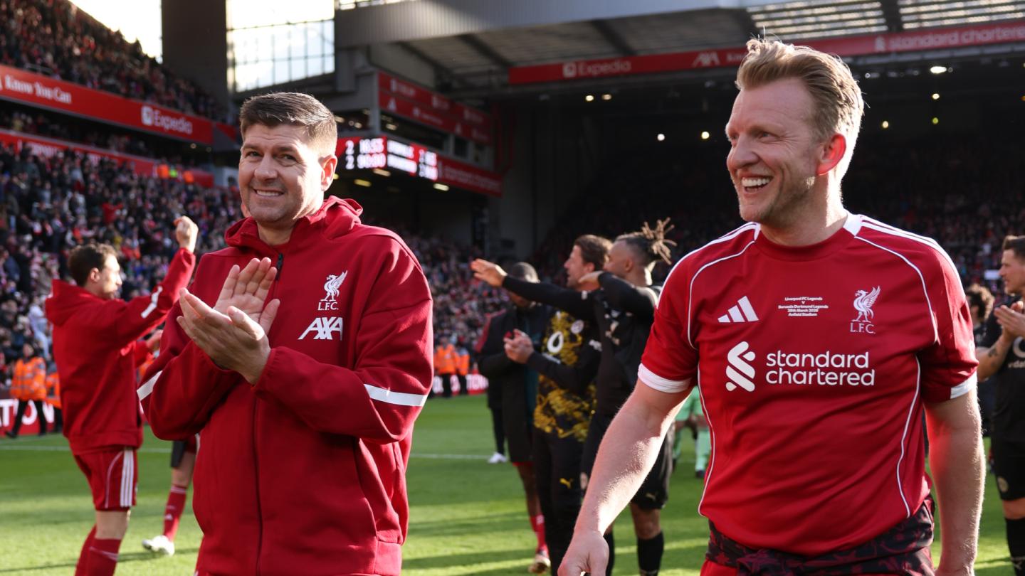 ‘Really special’ – Gerrard, Klopp, Thiago and more on LFC Legends experience