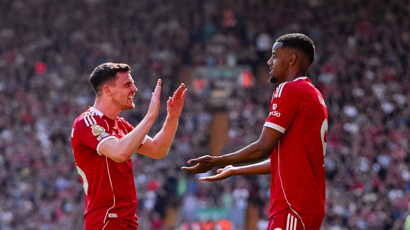 Isak, Robertson and Wirtz score as Liverpool beat Crystal Palace