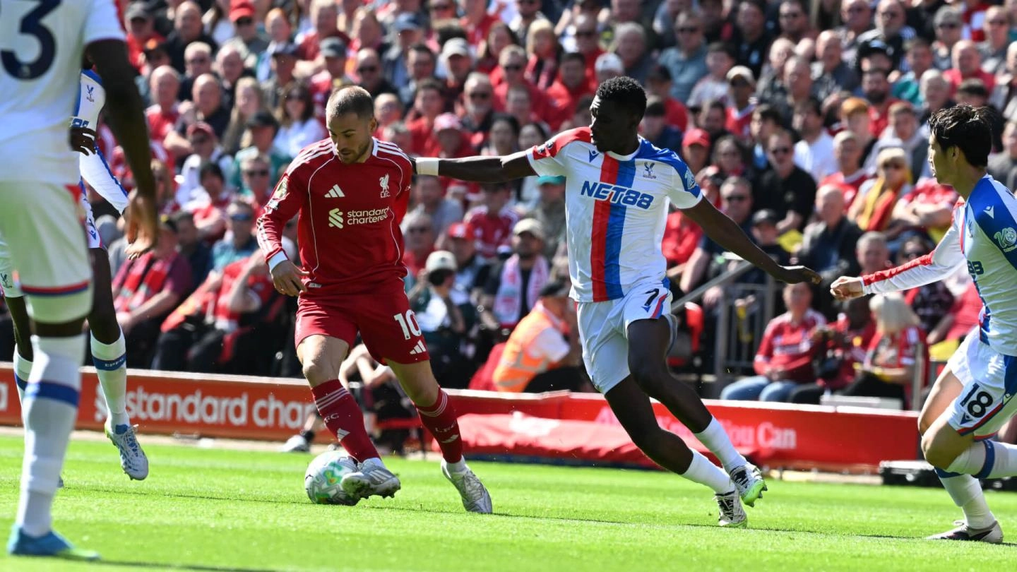 Liverpool 3-1 Crystal Palace: Analyse the game with Opta stats