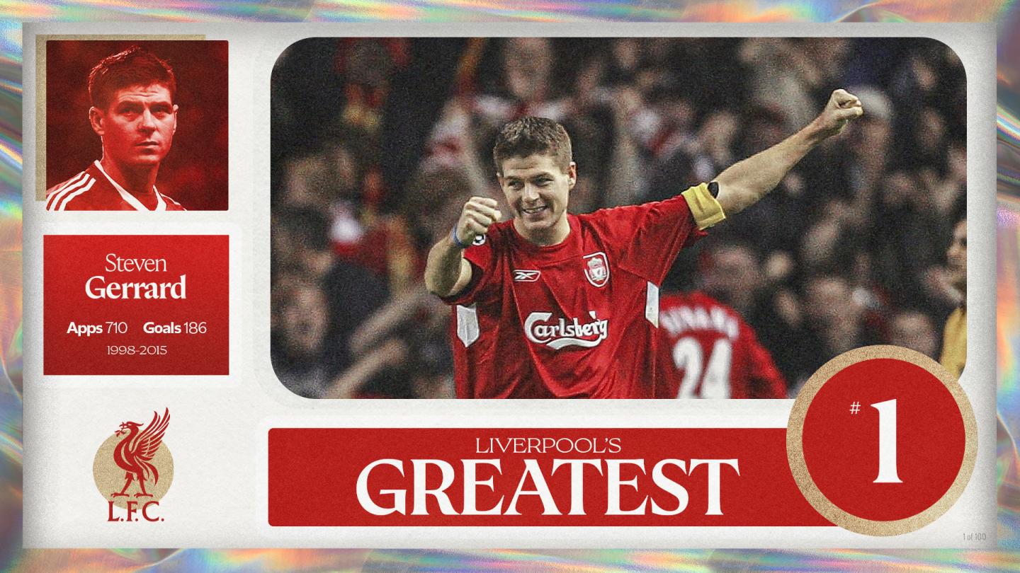 Liverpool's Greatest - No.1: Steven Gerrard - Liverpool FC