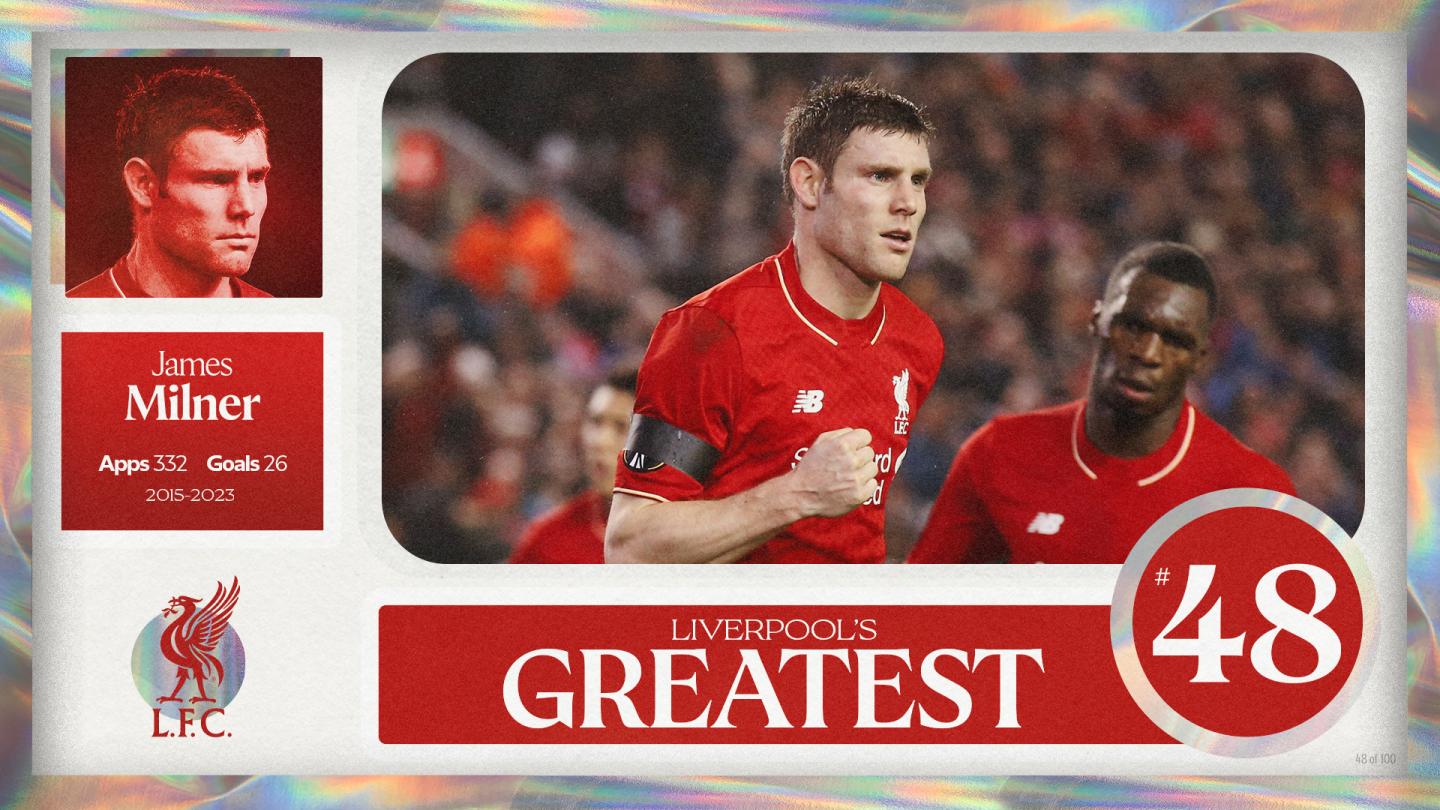 リバプールズ・グレイテスト-No.48: ジェームズ・ミルナー - Liverpool FC