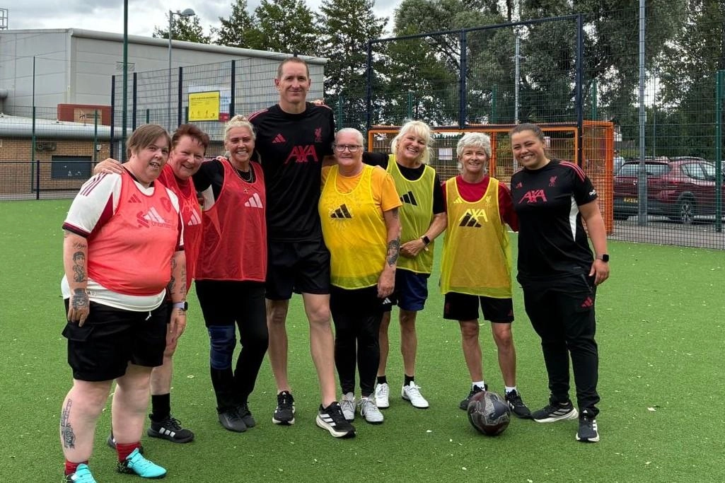 Women's Walking Football Team