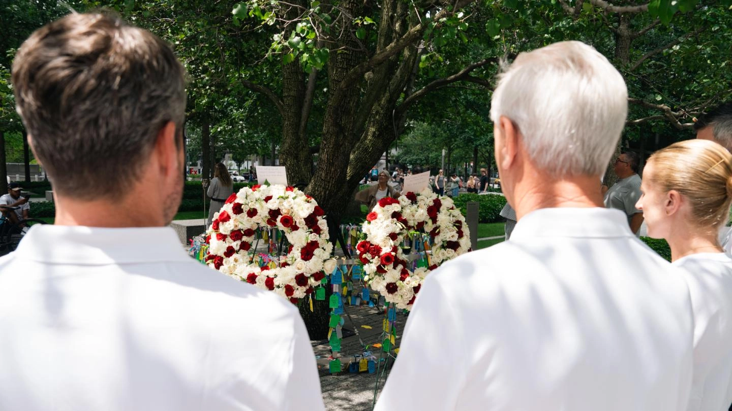 LFC pays respects at 9/11 Memorial ahead of 25th anniversary LFC pays respects at 9/11 Memorial ahead of 25th anniversary