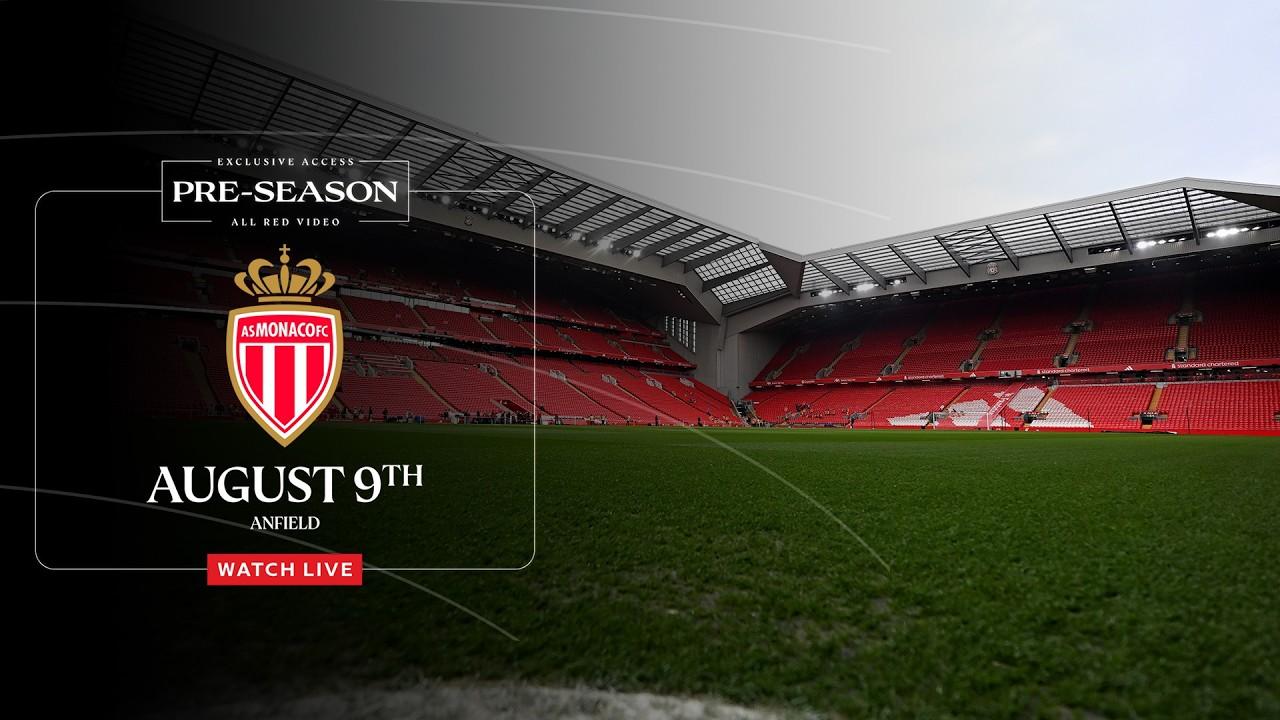 1.30pm BST: Watch Liverpool v AS Monaco live from Anfield