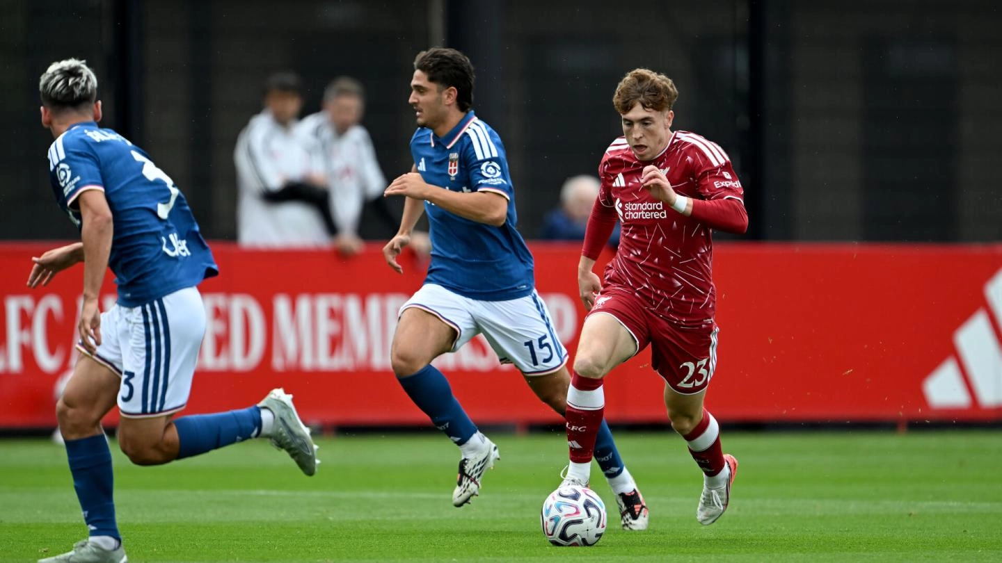Liverpool play out stalemate in game one with Como at AXA Training Centre Liverpool play out stalemate in game one with Como at AXA Training Centre