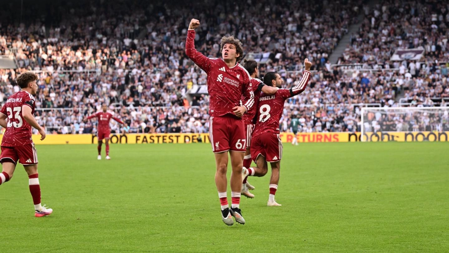 'This is the peak' - Lewis Koumas reacts after making Premier League debut for Liverpool