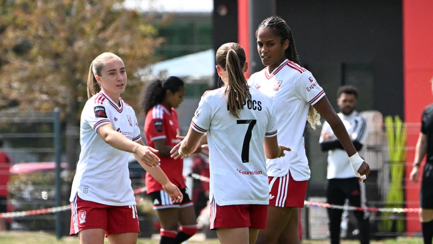 LFC Women beat Manchester United for fourth pre-season win in a row