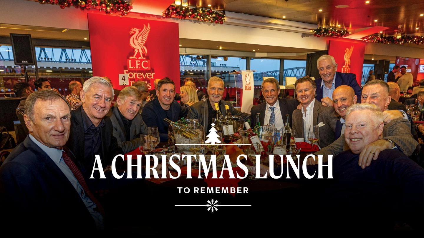 LFC Legends at Forever Reds Christmas Lunch