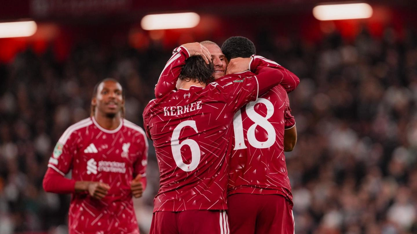 Liverpool beat Spurs to secure Carabao Cup progress at Anfield