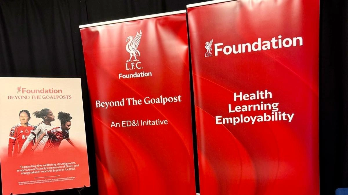 LFC Foundation banners to promote ED&I