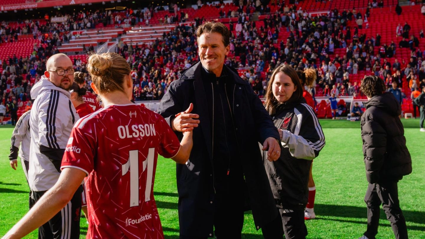 Gareth Taylor reaction: LFC Women's Merseyside derby win and why his players are 'a coach's dream' Gareth Taylor reaction: LFC Women's Merseyside derby win and why his players are 'a coach's dream'
